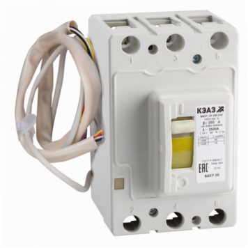 Выключатель автоматический ВА57-35-345416-50А-500-690AC-РНН24AC-УХЛ3-КЭАЗ