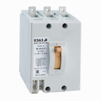 Выключатель автоматический ВА21-29-341810-0,6А-12Iн-400AC-НР220AC/DC-У3-КЭАЗ