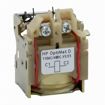 Расцепитель независимый OptiMat D100, D160, D250, D400, D630-220DC/400AC-ОМ4-РЕГ
