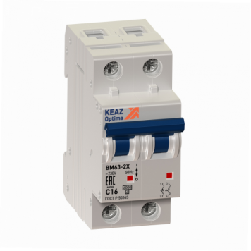 Выключатель автоматический модульный OptiDin BM63-2NC50-ОМ4-РЕГ