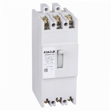 Выключатель автоматический АЕ2066М1-120-160А-10Iн-400AC-НР24AC/DC-У3-КЭАЗ