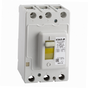 Выключатель автоматический ВА57-35-640010-250А-1250-440DC-УХЛ3-КЭАЗ