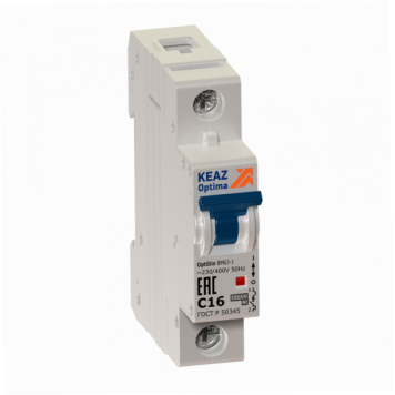 Выключатель автоматический модульный OptiDin BM63-1L40-ОМ4-РЕГ