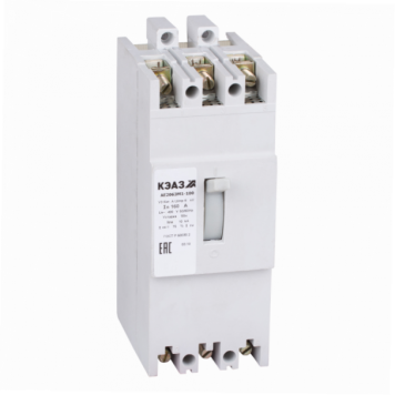 Выключатель автоматический АЕ2063М1-120-160А-10Iн-400AC-НР110AC/DC-У3-КЭАЗ