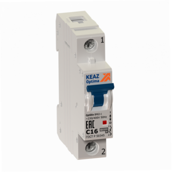 Выключатель автоматический модульный OptiDin BM63-1K5-DC-УХЛ3 (Новый)