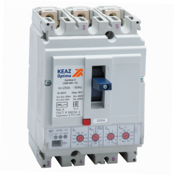 Выключатель автоматический OptiMat D250N-MR1-ОМ4-РЕГ