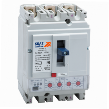 Выключатель автоматический OptiMat D160H-MR1-У3