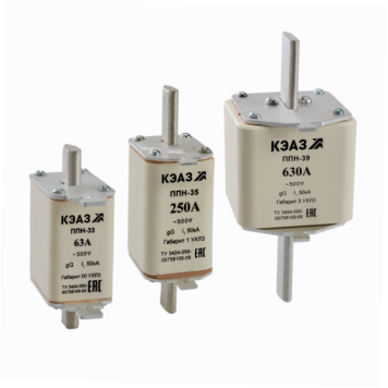 Вставка плавкая ППН-35-X0-1-100А-УХЛ3-КЭАЗ