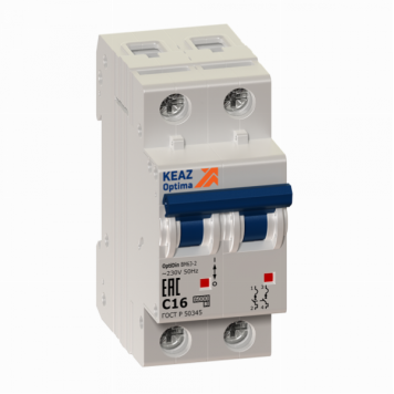 Выключатель автоматический модульный OptiDin BM63-2NB13-УХЛ3-РЕГ