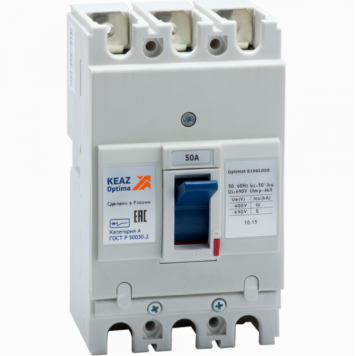 Выключатель автоматический OptiMat E100L050-УХЛ3