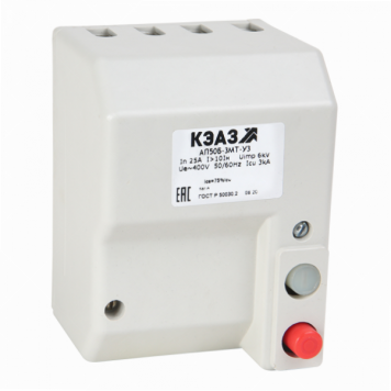 Выключатель автоматический АП50Б-3МТ-1,6А-10Iн-400AC-1П-У3-КЭАЗ