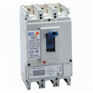 Выключатель автоматический OptiMat D630N-MR1-ОМ4-РЕГ