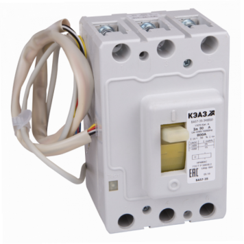 Выключатель автоматический ВА57-35-341210-100А-630-690AC-НР230AC/220DC-УХЛ3-КЭАЗ