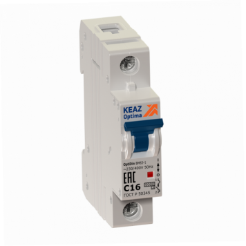 Выключатель автоматический модульный OptiDin BM63-1Z4-ОМ4-РЕГ