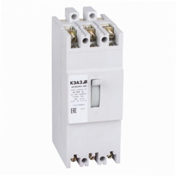 Выключатель автоматический АЕ2063М1-120-125А-10Iн-400AC-НР110AC/DC-У3-КЭАЗ
