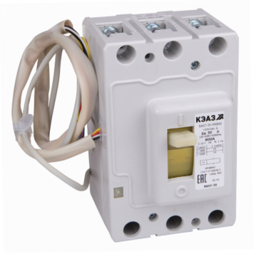 Выключатель автоматический ВА57-35-641810-80А-1250-440DC-НР230AC/220DC-УХЛ3-КЭАЗ