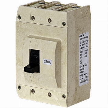 Выкл. авт. ВА04-36-340015-20УХЛ3 250А, 660В уст. 800А;1,3,5-шина медь; 2,4,6-кабелиВА04-36-340015-20УХЛ3