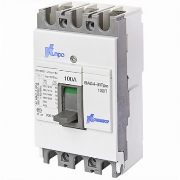 ВА04-31 Про, 3Р, 50А, Icu-20kA (125П)