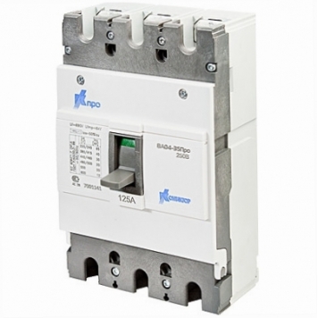 ВА04-35 Про, 3Р, 125А Icu-40kA (250В)