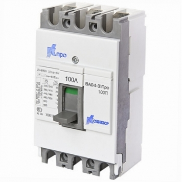 ВА04-31 Про, 3Р, 100А, Icu-20kA (125П)