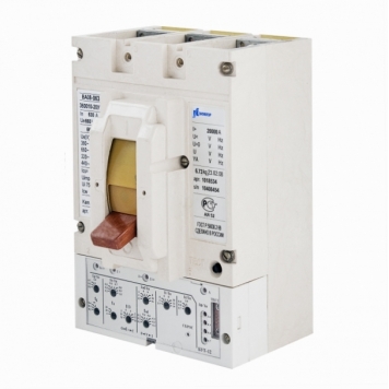 Выкл. ВА08-0405С-330010-20УХЛ3 Ручн Стац ном. ток 160А короткие выводаВА08-0405С-330010-20УХЛ3