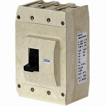 Выкл. авт. ВА06-36-341130-20УХЛ3 250А, 660В без комплекта зажимовВА06-36-341130-20УХЛ3