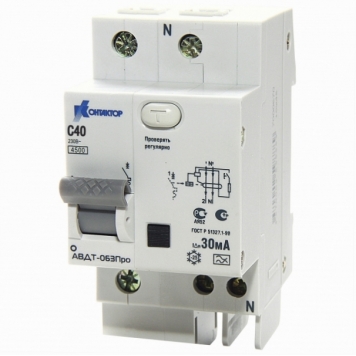 АД-063Про, 2Р, 10А, Idn-30mA, тип А