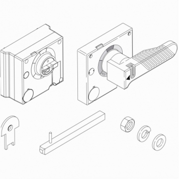 Поворотная рукоятка выносная для ВА50-39Про