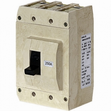 Выкл. авт. ВА04-36-331830-20УХЛ3-Экспорт 250А, 660ВВА04-36-331830-20УХЛ3-Экспорт