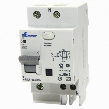 АД-063Про, 2Р, 32А, Idn-30mA, тип А