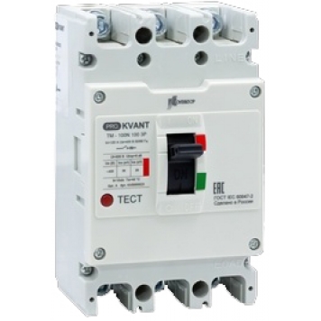 Авт. выкл. PRO.KVANT TM-100H 3P 100A 70kA