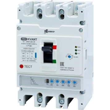 Авт. выкл. PRO.KVANT S1-100S 4P 100A 50kA C