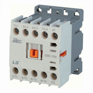 Контактор GMC-12M 5.5kW 12A 3Р AC24V 50/60Hz 1a