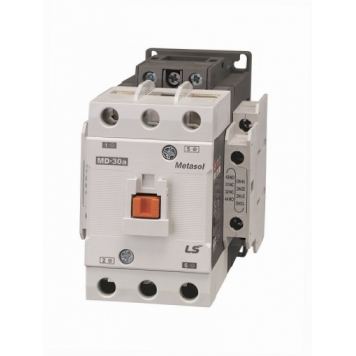 Контактор двухполюсный постоянного тока серии Metasol MD-30a DC24V Screw 2a2b