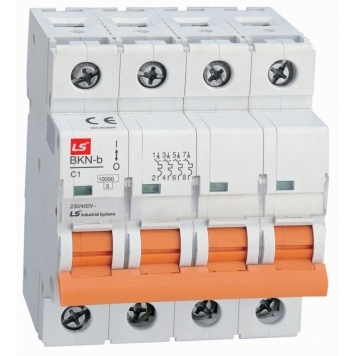 Автоматический выключатель BKN-b 4P C63A
