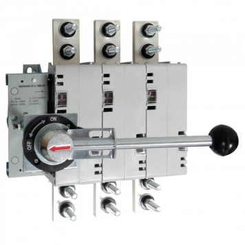Выключатель-разъединитель 1000A, 4P, межфазн.140, с ручкой и штоком CSSD1000K4C (CSSD1000K4CP140)