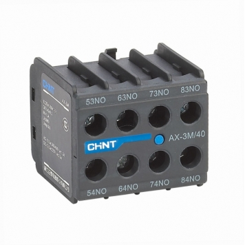 Приставка доп.контактов AX-3M/20 2НО для контакторов NXC-06M~12M (R)