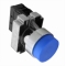 Кнопка управления NP2-BL65 без подсветки, синяя, 1НО+1НЗ, IP40 (R)