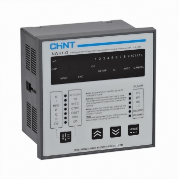 Регулятор реактивной мощности NWK1-GR-12GB  с 12-тью контурами RS-485