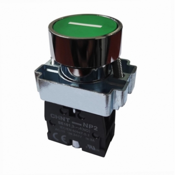 Кнопка управления NP2-BA3311 маркировкой, 1НО, IP40 (R)