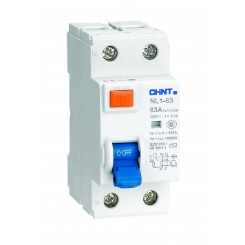 УЗО NL1-63 2P 40А 30мА 6кА тип AC (DB) (R)
