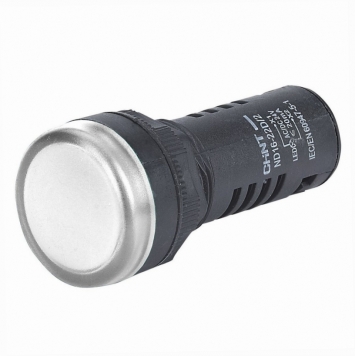 Индикатор ND16-22D/2 белый AC/DC220В (R)