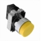 Кнопка управления NP2-BL55 без подсветки, желтая, 1НО+1НЗ, IP40 (R)