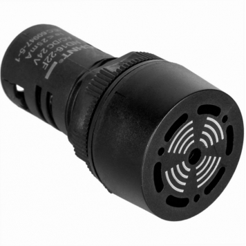 Сигнализатор звуковой ND16-22L Φ22 мм черный АС220В (R)