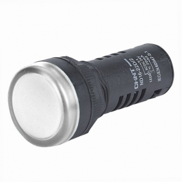 Индикатор ND16-22D/2 белый AC/DC24В (R)