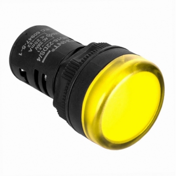 Индикатор ND16-22DS/4 желтый АС230В (R)