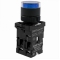 Кнопка управления NP2-BW1661 выступающая, синяя, 1НО, AC/DC230В (LED), IP40 (R)