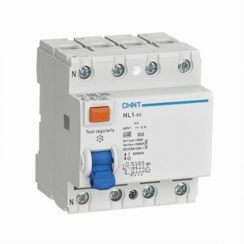 УЗО NL1-63 4P 40А 100мА 10кА тип AC (DB) (R)