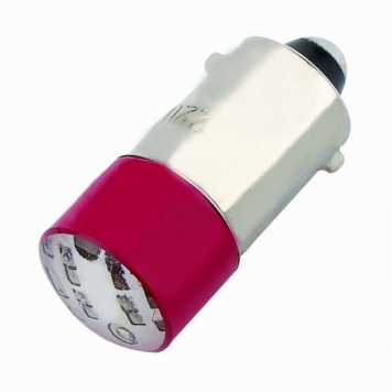 Лампа BA9s для NP2, желтая, AC/DC12В (LED) (R)