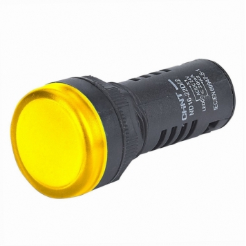 Индикатор ND16-22D/2 желтый AC/DC24В (R)
